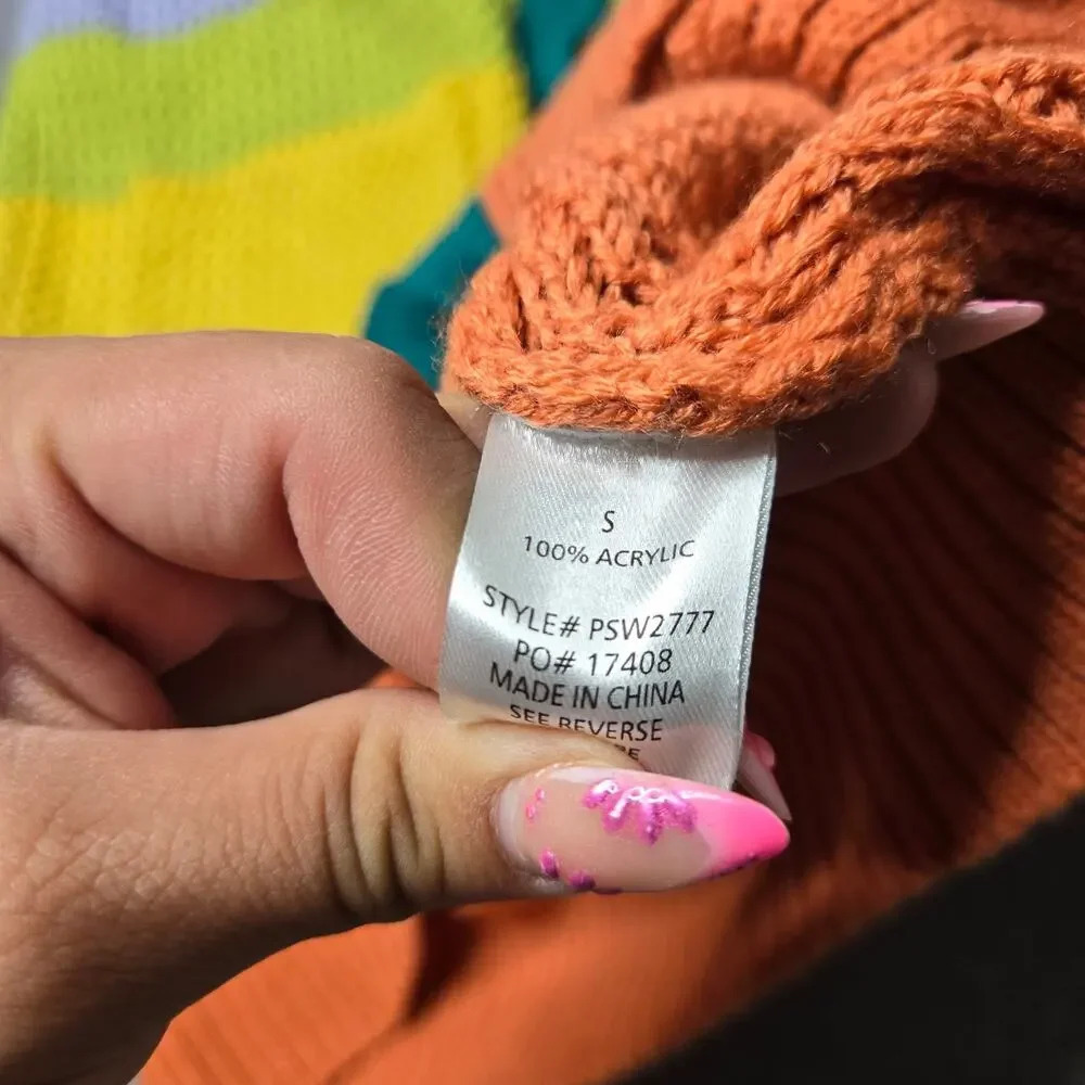 Polagram Multicolor Button Front Midi Cardigan - image 6